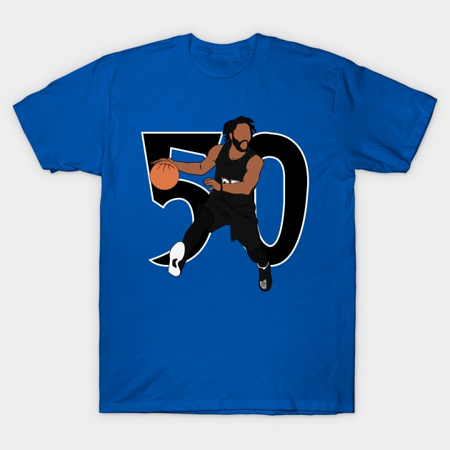 Derrick Rose 50 T-Shirt by rattraptees